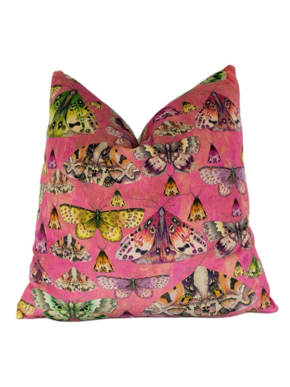 Designers Guild - Stunning Handmade Designer Butterfly Pillow Cover - 22 x 22”
